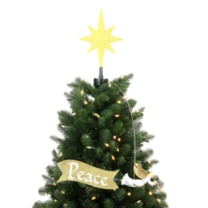 Online Mr. Christmas Animated Angel Tree Topper With Banner