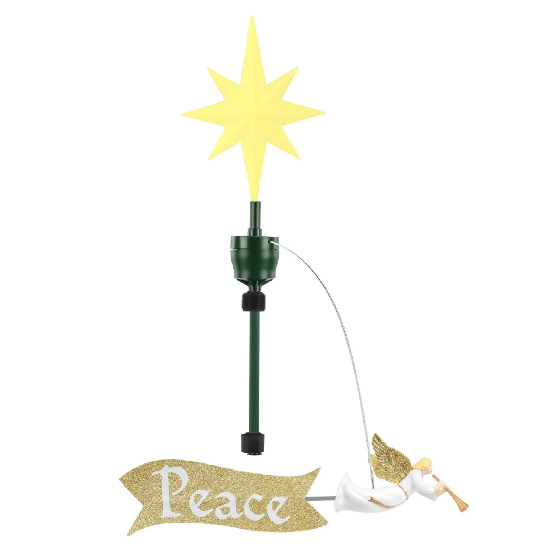animated_angel_tree_topper_with_banner_3.webp Online Mr. Christmas Animated Angel Tree Topper With Banner