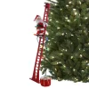 Sale Mr. Christmas 43" Animated Super Climbing Sculpted White Santa