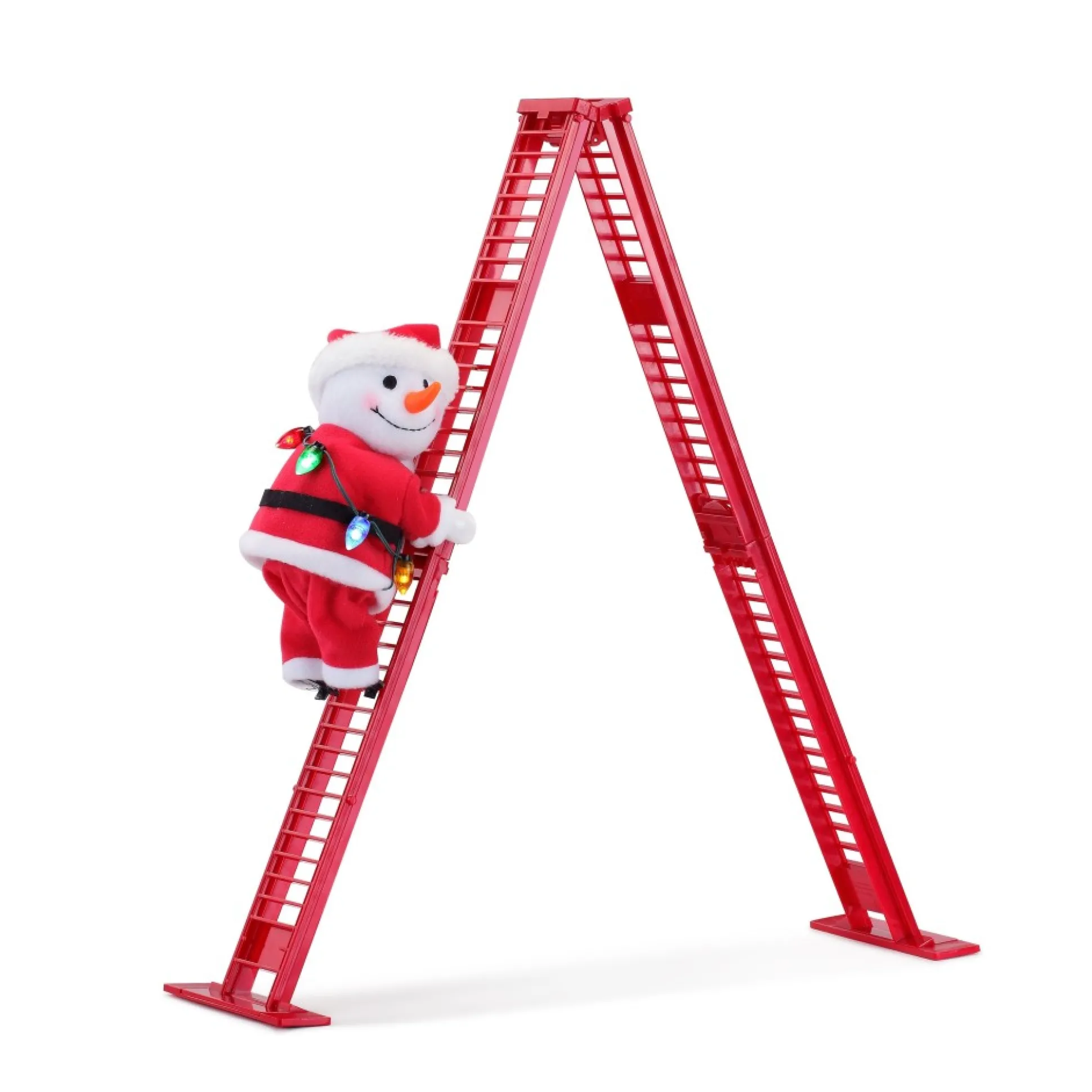 animated_tabletop_climbing_snowman_0.webp Flash Sale Mr. Christmas 17" Animated Tabletop Climbing Snowman