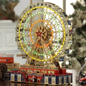 Online Mr. Christmas 15" Animated World's Fair Grand Ferris Wheel