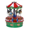 Fashion Mr. Christmas Mini Carnival Music Box - Carousel