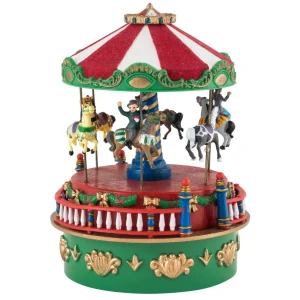 Discount Mr. Christmas Mini Carnival Music Box - Carousel