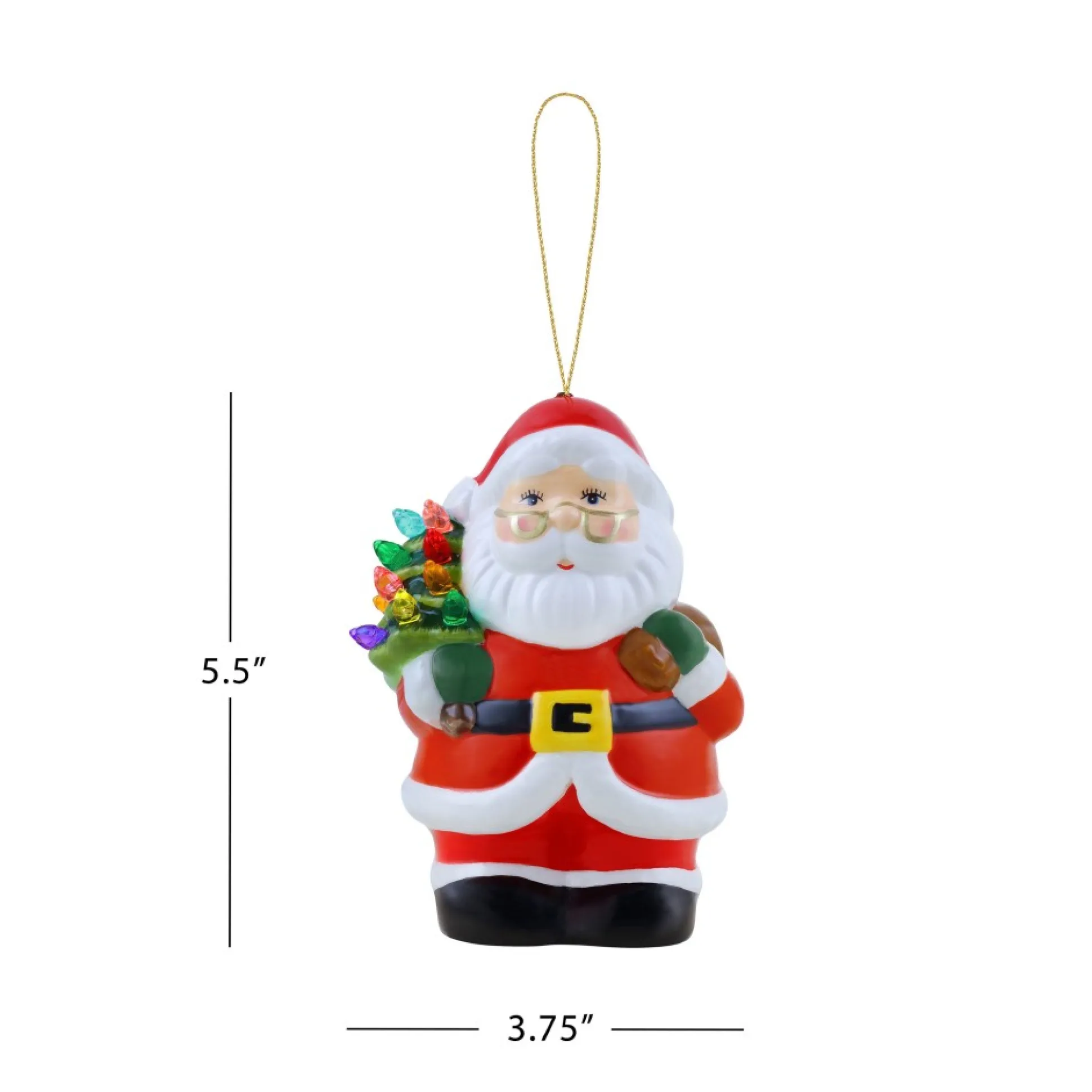 mini_nostalgic_ceramic_figure__white_santa_2.webp Store Mr. Christmas Mini Nostalgic Ceramic Figure - White Santa