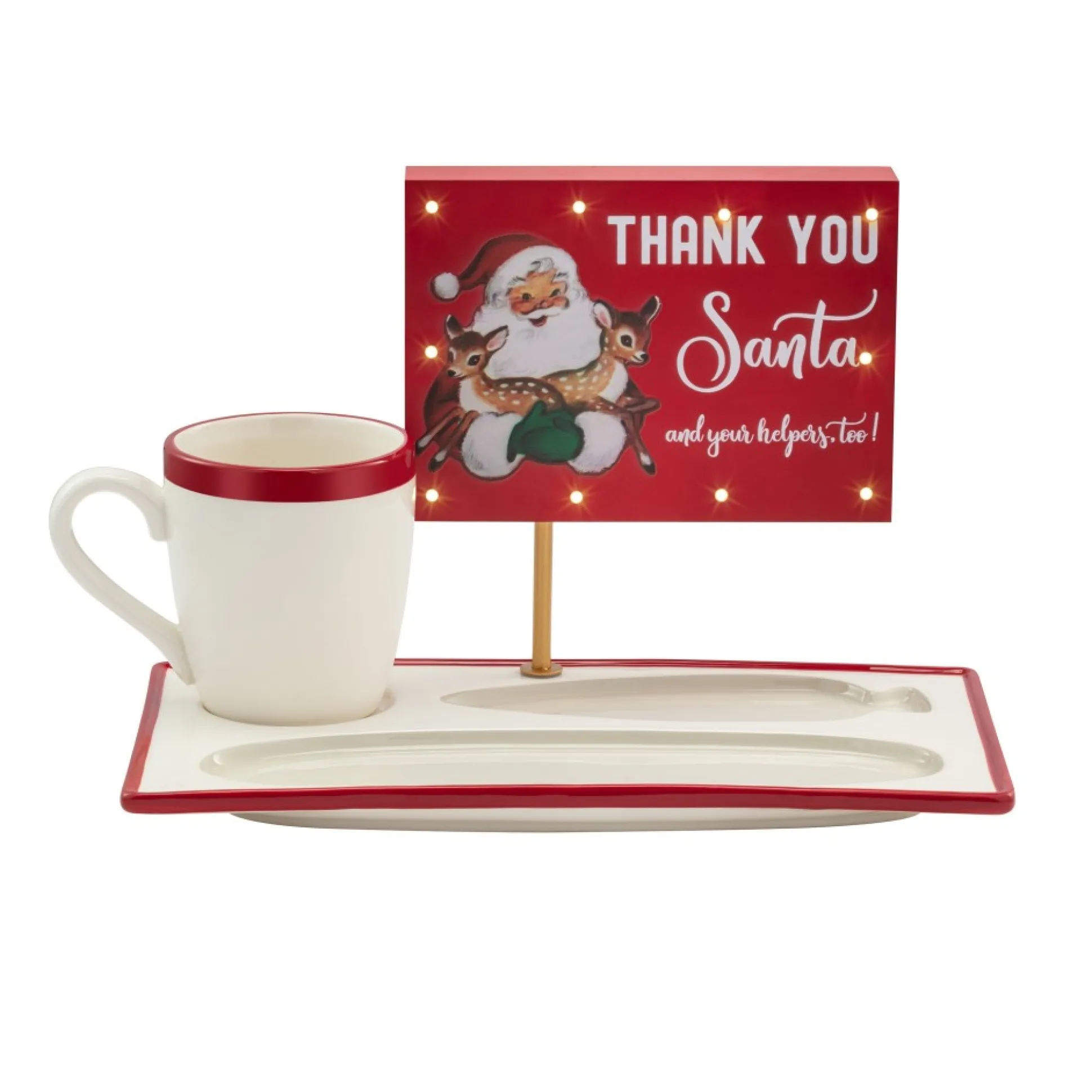 night_before_christmas_milk_and_cookies_serving_set_0.webp Sale Mr. Christmas Night Before Christmas Milk And Cookies Serving Set