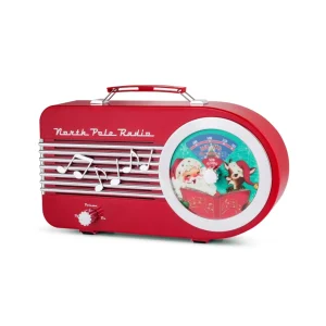 Sale Mr. Christmas 10.5" North Pole Radio