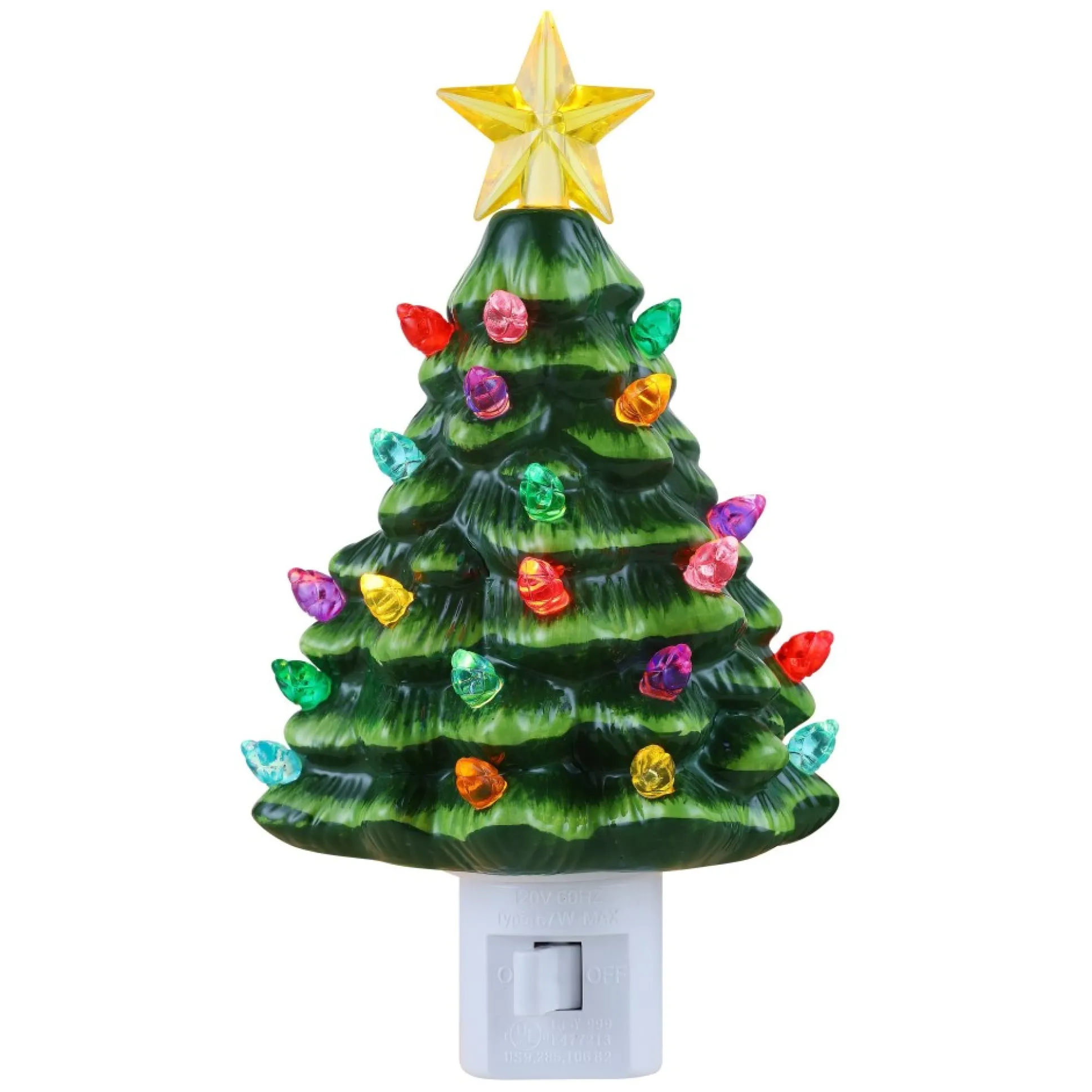 nostalgic_ceramic_tree_nightlight__green_0.webp Fashion Mr. Christmas Nostalgic Ceramic Tree Nightlight - Green