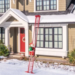 Best Sale Mr. Christmas 10' Outdoor Animated Super Climbing Santa