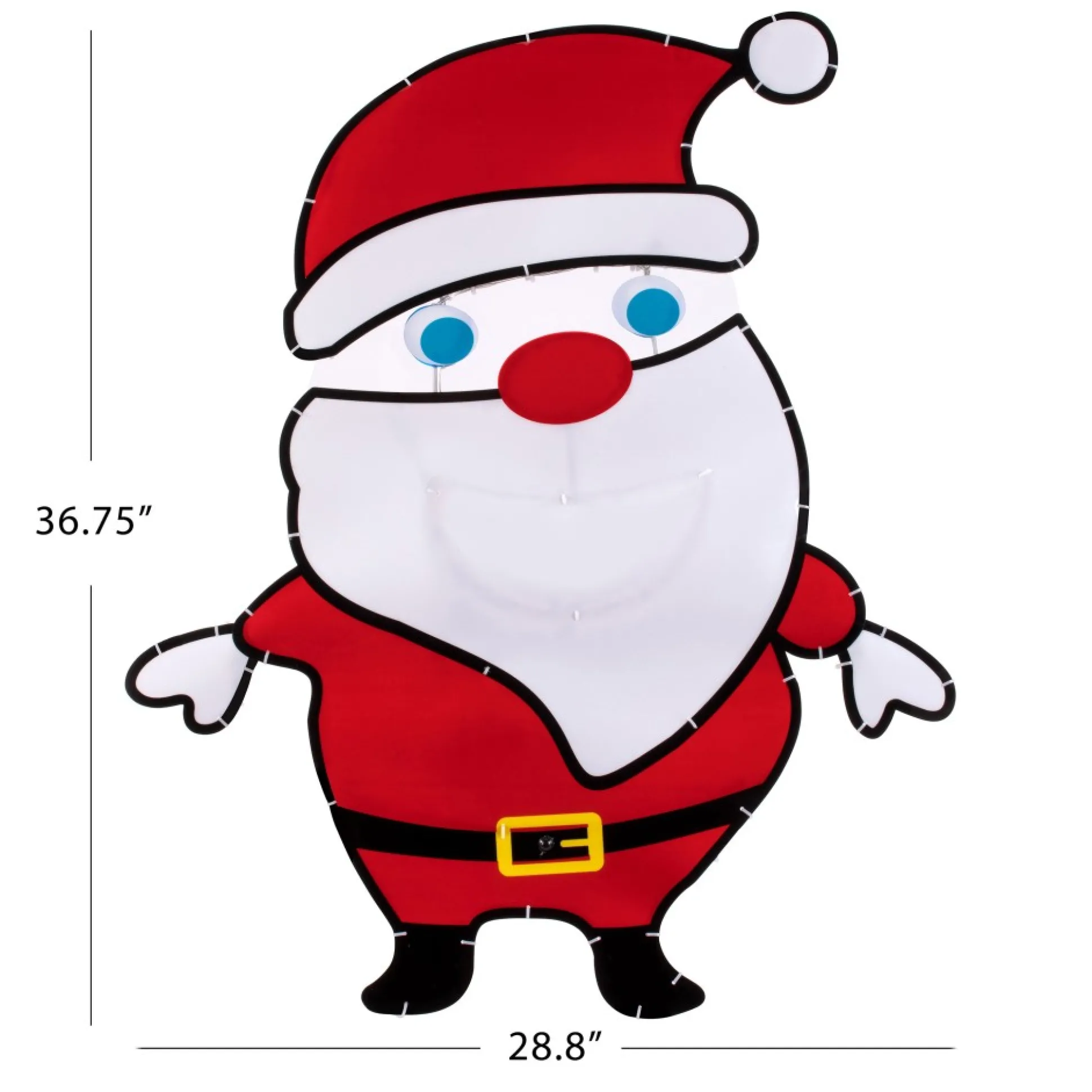 outdoor_singing_santa_2-1.webp Store Mr. Christmas 36.75" Outdoor Singing Santa