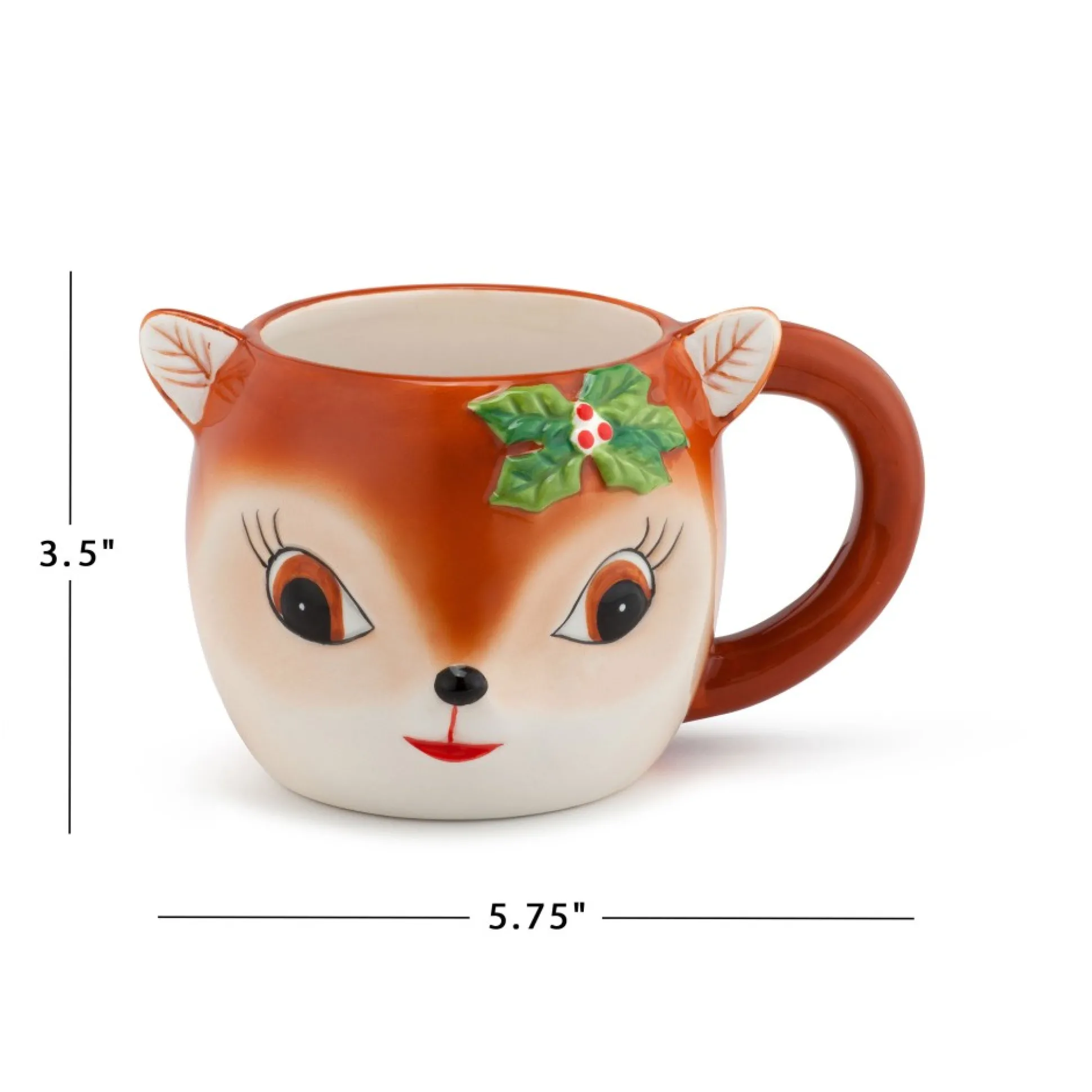 oz_nostalgic_ceramic_reindeer_mug_2.webp Clearance Mr. Christmas 16Oz Nostalgic Ceramic Reindeer Mug