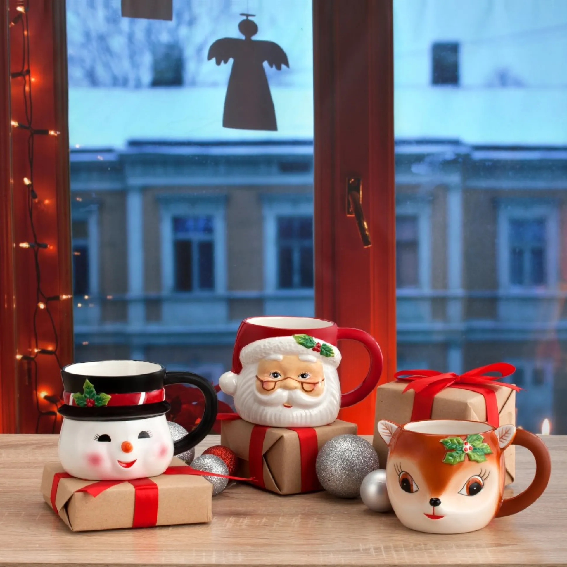 oz_nostalgic_ceramic_reindeer_mug_3.webp Clearance Mr. Christmas 16Oz Nostalgic Ceramic Reindeer Mug