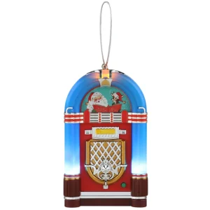 Cheap Mr. Christmas 4.9" Retro Jukebox Ornament - Blue