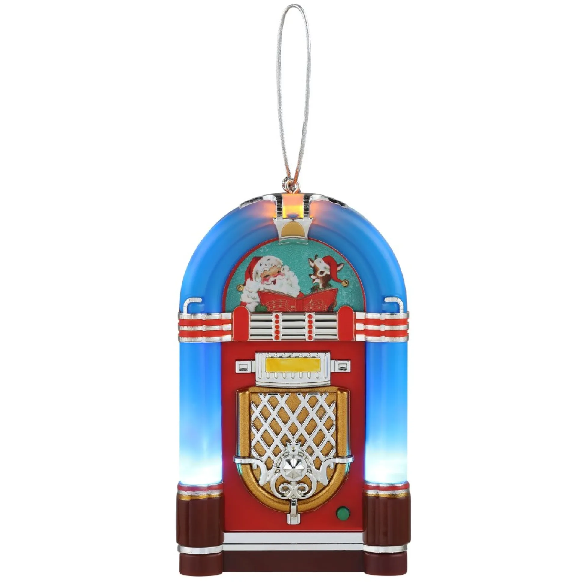 retro_jukebox_ornament__blue_0-1.webp Cheap Mr. Christmas 4.9" Retro Jukebox Ornament - Blue