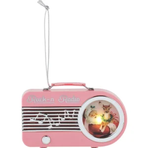 Shop Mr. Christmas 4.75" Retro Radio Ornament - Pink