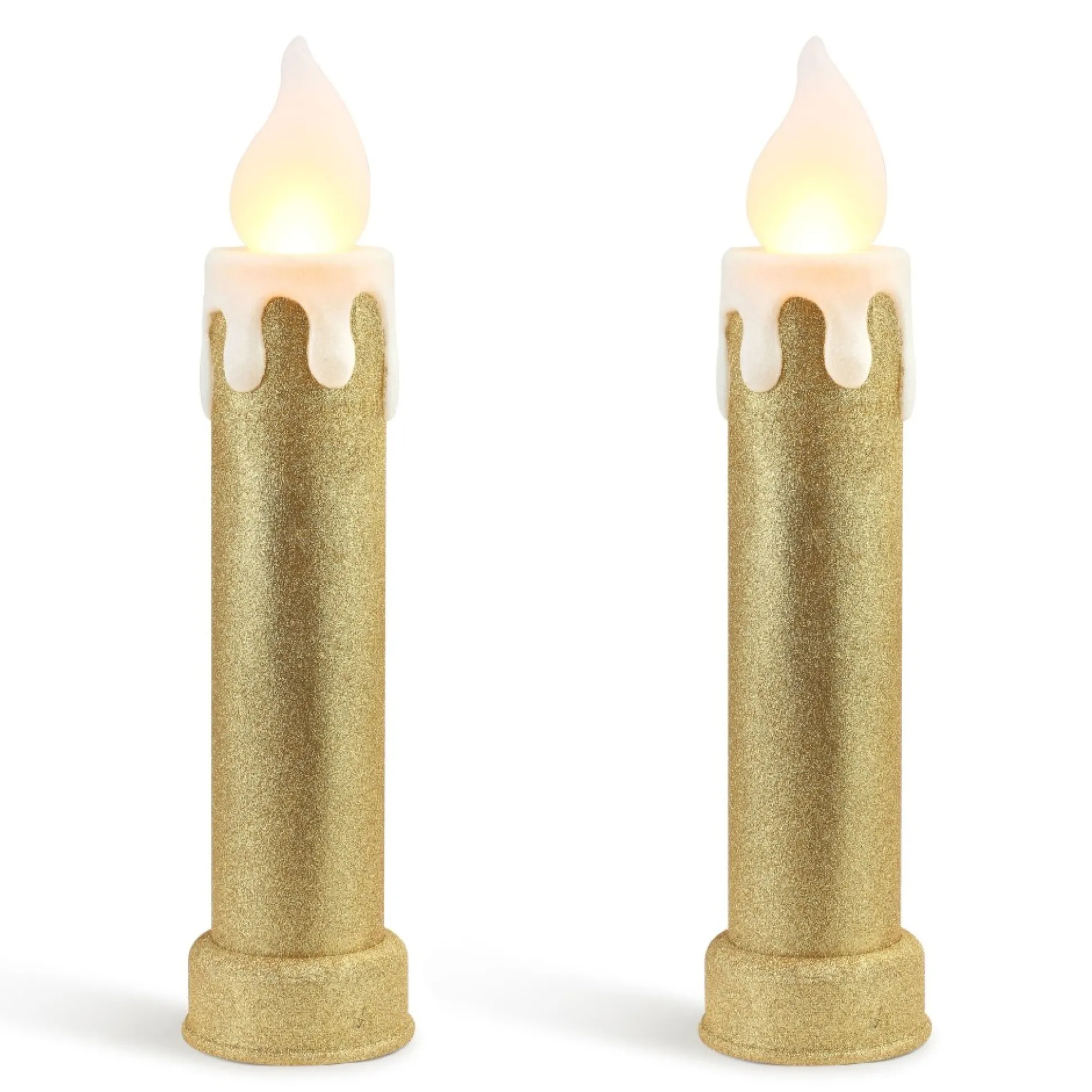 set_of__blow_mold_candles__gold_0.webp New Mr. Christmas 24" Set Of 2 Blow Mold Candles - Gold