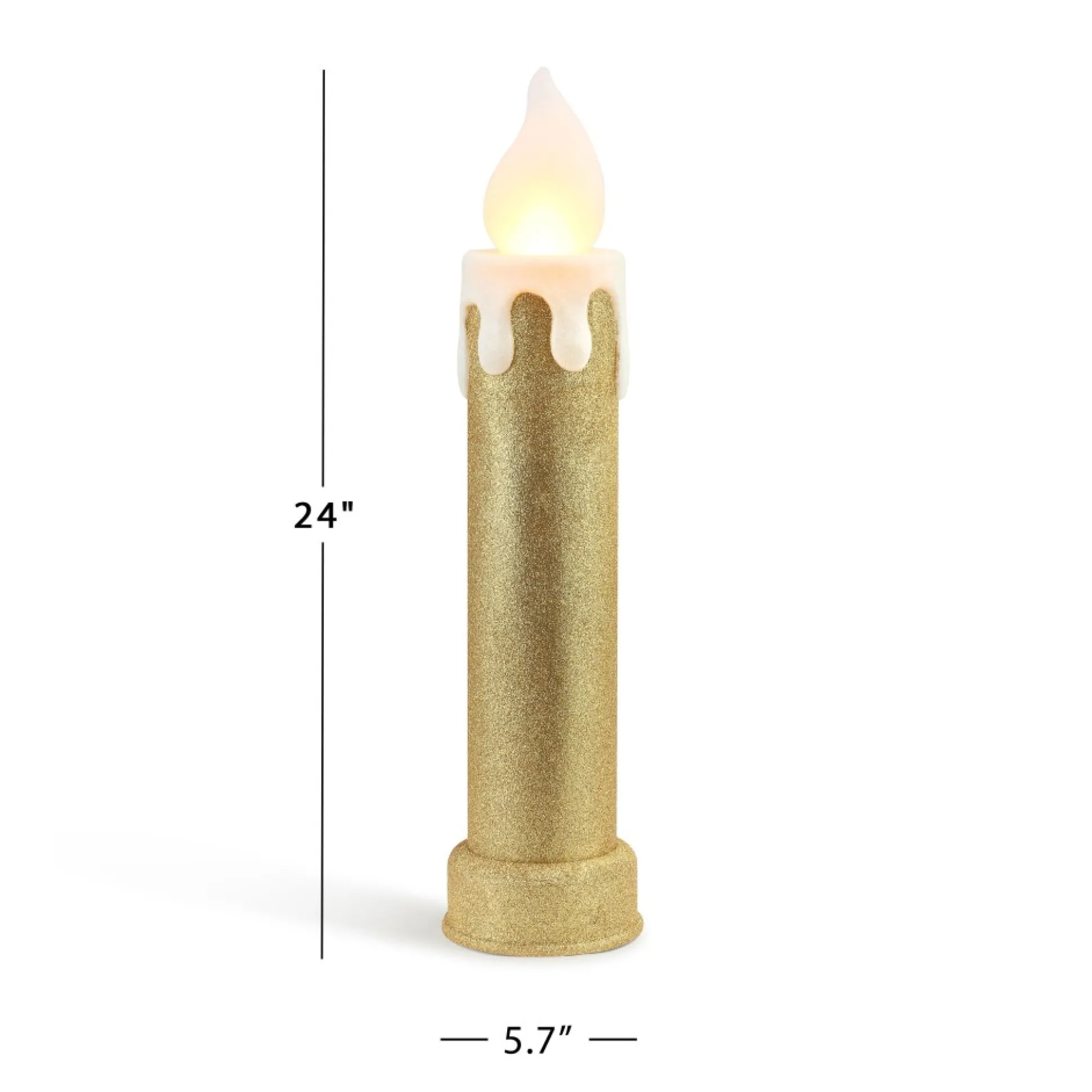 set_of__blow_mold_candles__gold_2.webp New Mr. Christmas 24" Set Of 2 Blow Mold Candles - Gold