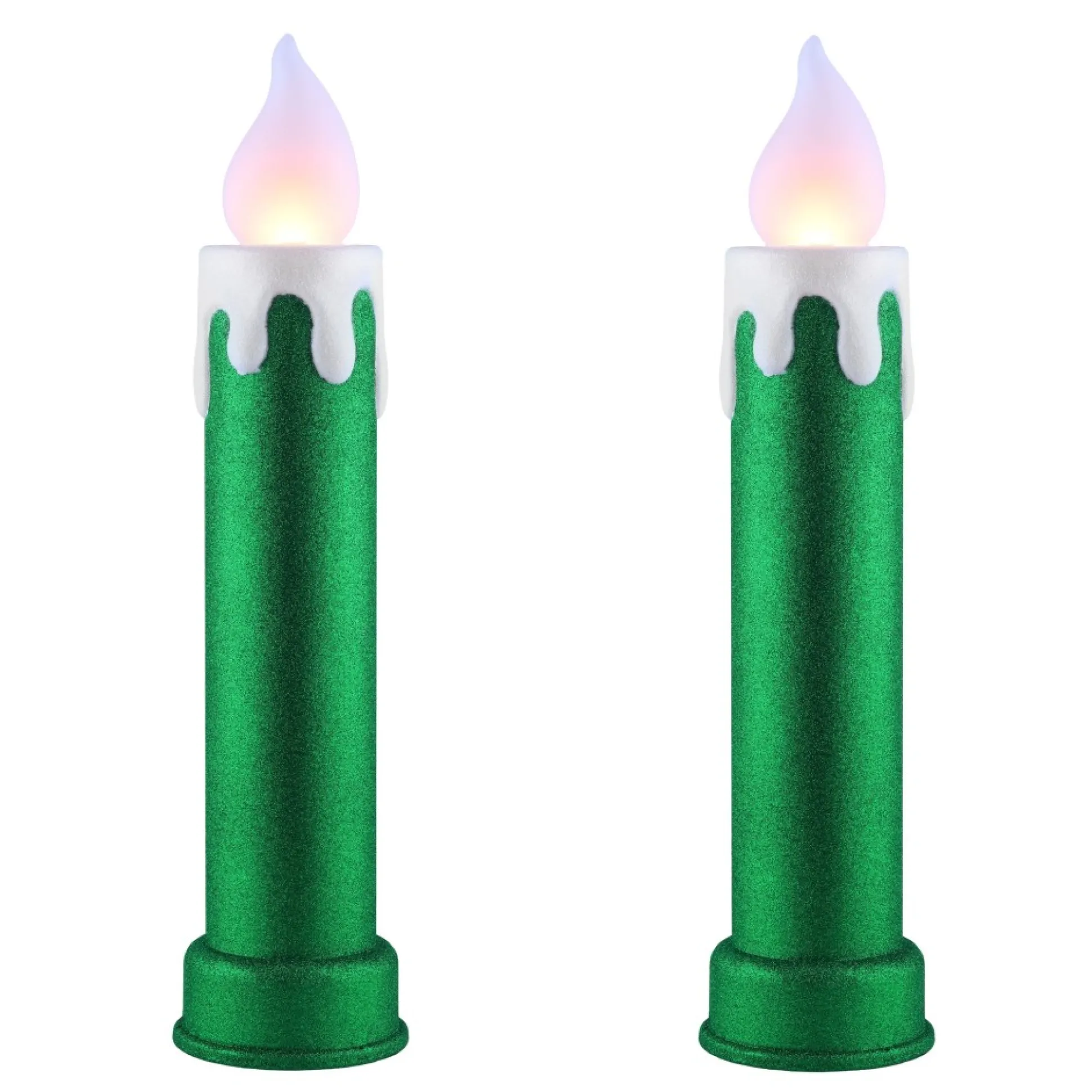 set_of__blow_mold_candles__green_0.webp Cheap Mr. Christmas 24" Set Of 2 Blow Mold Candles - Green