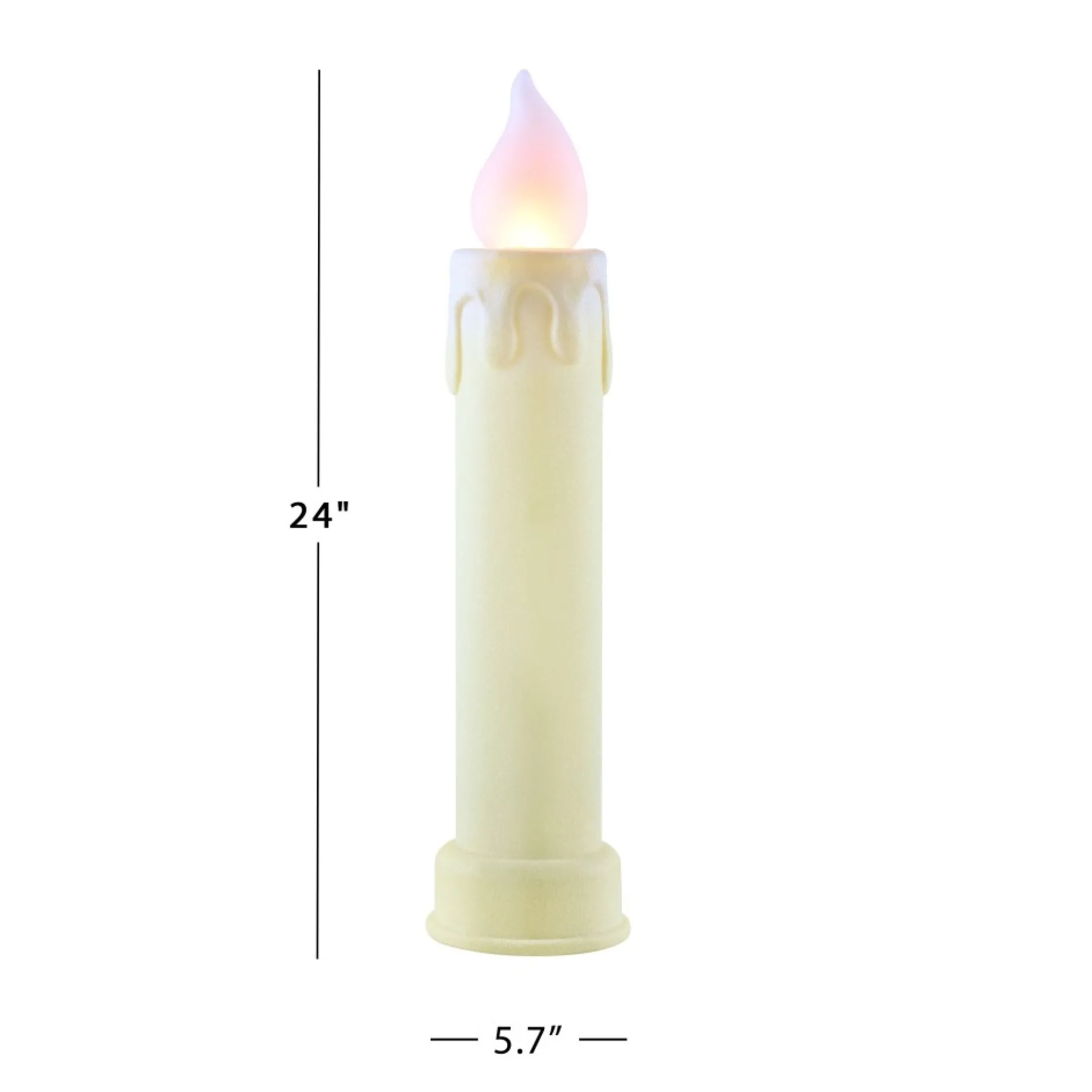 set_of__blow_mold_candles__ivory_2.webp New Mr. Christmas 24" Set Of 2 Blow Mold Candles - Ivory